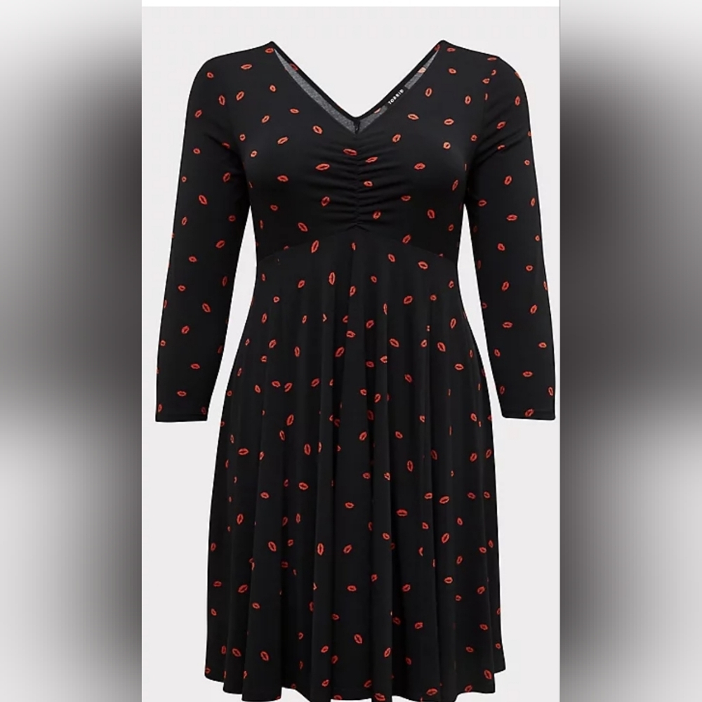 MINI STUDIO KNIT CINCH FRONT SKATER